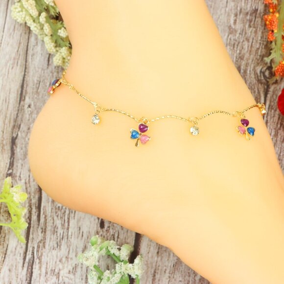 "Dainty Anklet for Women – Elegant Everyday Jewelry & Perfect Gift | MLCRC1025 - Picture 5 of 10